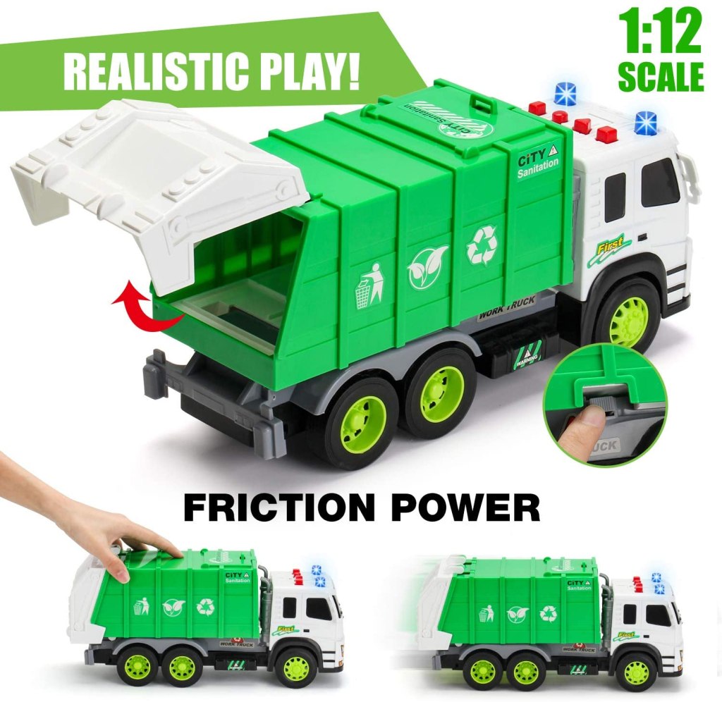 Green Garage Truck Car with Cool Effects to Make Your Kid’s Day!